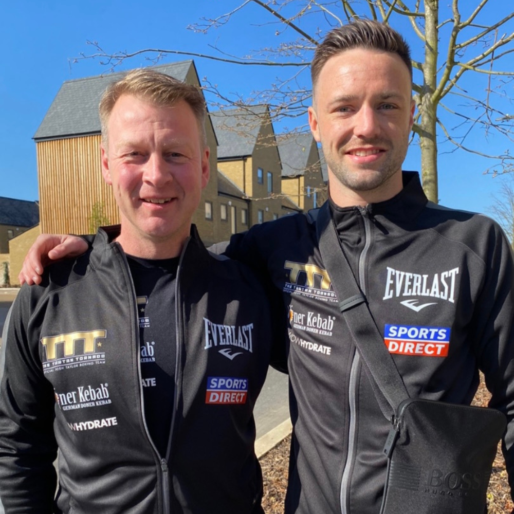 David Jenkins with Josh Taylor, Las Vegas 2021